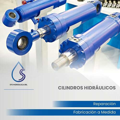 Cilindros hidráulicos. Reparación y fabricación a medida.